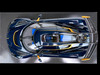 1/18 Frontiart Koenigsegg Jesko #7320 Blue Tinted Carbon Car Model Limited 100 Pieces