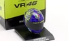 1/10 Minichamps 2009 Valentino Rossi Fiat Yamaha Team #46 3rd Mugello MotoGP World Champion Helmet Model