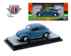 1/24 M2 Machines 1952 Volkswagen Beetle Deluxe Model (Blue) Diecast Car Model