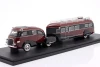 1/43 AutoCult 1936 Zephir Country Yacht (Red & Black) Car Model