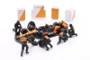 1/43 BBurago 2025 F1 Pit Stop Diorama Oscar Piastri #81 Car Model