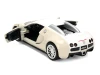 2011 Bugatti Veyron White and Tan "Furious 7" (2015) Movie "25 Years of Fast & Furious" Series 1/32 Diecast Model Car by Jada