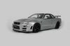 1/8 GT Spirit 2005 Nissan Skyline GT-R R34 Z-Tune (Silver) Car Model
