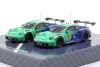 1/43 Ixo 2-Car Set 2025 Porsche 911 GT3 R #44 & #33 24h Nürburgring Falken Motorsports Car Model