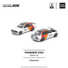 1/64 Poprace Pandem BMW M3 E30 Eneos (White) Diecast Car Model