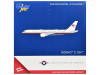 Boeing C-32A Transport Aircraft "Air Force Two - United States of America" (99-0003) White and Blue with Red Stripes 1/400 Diecast Model Airplane by GeminiJets