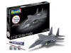 Level 4 Model Kit F-15E Strike Eagle Aircraft All-Included Kit 1/72 Scale Model by Revell
