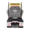 1/50 Diecast Masters Peterbilt Model 589 131-inches-BBC Day-Cab Tridem-Axle Truck Tractor (Legendary Red) Diecast Model
