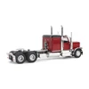 1/50 Diecast Masters Peterbilt Model 589 131-inches-BBC 58-inches-Sleeper Tandem-Axle Legendary Package Truck Tractor (Legendary Red) Diecast Model
