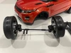 DAMAGED AS-IS 1/18 GTAutos Range Rover Evoque (Orange) Diecast Car Model