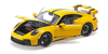 1/18 Minichamps 2025 Porsche 911 (992.2) GT3 Weissach Package (Yellow with Black Wheels & Stripe) Diecast Car Model