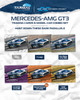 1/64 Tarmac Works 2026 Mercedes-AMG GT3 British GT Championship 2026 Kevin Tse, Ben Green Diecast Car Model with 1 Pack of 2 Collectible Trading Cards