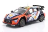 1/18 Ixo 2025 Hyundai i20 N Rally1 #8 2nd place Rally Portugal Hyundai Shell Mobis WRT Ott Tänak, Martin Järveoja Diecast Car Model