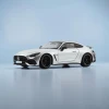 1/18 NZG Mercedes-AMG GT63 Pro 4MATIC+ (Hightech Silver Metallic) Diecast Car Model