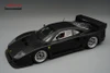 1/12 Tecnomodel Ferrari F40 LM 1996 Press Version Matte Black Color with Enkei Silver Wheels Limited Edition Car Model
