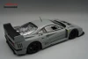 1/12 Tecnomodel Ferrari F40 LM 1996 Press Version Grigio Medio with Black Wheels Limited Edition Car Model