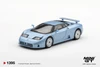 1/64 Mini GT 1992 Bugatti EB110 GT Azzurro Metallizzato Mondial de l'Automobile Blue Diecast Car Model