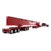 1/64 First Gear Peterbilt® Model 379 with 70” Mid-Roof Sleeper & Fontaine® Magnitude™ Lowboy   with Bunk & ERMC 6-Axle Hydra Steer with Bridge Beam Section Load Mammoet New Beam Load Diecast Car Model