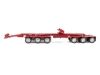 1/64 First Gear Peterbilt® Model 379 with 70” Mid-Roof Sleeper & Fontaine® Magnitude™ Lowboy   with Bunk & ERMC 6-Axle Hydra Steer with Bridge Beam Section Load Mammoet New Beam Load Diecast Car Model