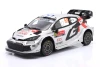 1/18 Ixo 2025 Toyota GR Yaris Rally1 #69 3rd Rallye Portugal Toyota Gazoo Racing WRT Kalle Rovanperä, Jonne Halttunen Diecast Car Model