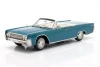 1/18 KK-Scale 1963 Lincoln Continental Convertible (Turquoise Metallic Blue) Diecast Car Model