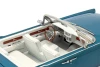 1/18 KK-Scale 1963 Lincoln Continental Convertible (Turquoise Metallic Blue) Diecast Car Model