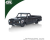 1/64 Greenlight 1968 Chevrolet C10 Custom (Black) Diecast Car Model