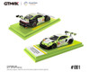 1/64 GT Max Porsche 911 GT3 R EVO 2026 China GT Phantom Global Racing #79 (Shanghai Round Damaged Version) Diecast Car Model