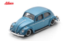 1/64 Schuco 1965 VW Beetle Lowrider (Metallic Blue) Diecast Car Model