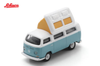 1/87 Schuco 1970 VW T2 Campingbus (Blue) Diecast Car Model