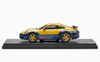 1/43 Dealer Edition 2024 Porsche 911 (992) Dakar Special Request (Yellow & Blue) Car Model