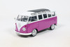 1/18 Solido 1962 Volkswagen T1 Samba Bus (Violet Purple & Blanc White) Diecast Car Model