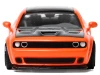 2018 Dodge Challenger SRT Hellcat Go Mango Orange with Matt Black Hood and Top 1/64 Diecast Model Car by IXO Models