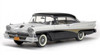 1/18 Sunstar 1958 Ford Fairlane 500 Hard Top (White & Raven Black) Diecast Car Model