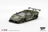 1/64 Mini GT Lamborghini Countach LB-WORKS (Army Green) Diecast Car Model