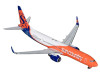 Boeing 737-900ER Commercial Aircraft "Sun Country Airlines" (N904SY) Orange and White with Blue and Orange Tail 1/400 Diecast Model Airplane by GeminiJets