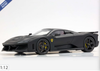 1/12 BBR Ferrari F80 (Matte Black with Carbon & Yellow Brake Calipers) Car Model Limited 10 Pcs