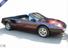 1/18 BBR Ferrari Mondial Quattrovalvole Cabriolet (Rubino Mica with Cream Interiors) Car Model