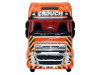 Volvo FH4 Truck RHD (Right Hand Drive) with Low Boy Trailer "Crouch Recovery" Orange with Graphics 1/148 (N) Scale Diecast Model Car by Oxford Diecast