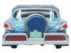 1957 Mercury Montclair Nantucket Blue Metallic and Pacific Blue Two-Tone 1/87 (HO) Scale Diecast Model Car by Oxford Diecast