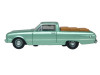 1960 Ford Falcon Ranchero Meadowvale Green Metallic with Load of Boxes 1/87 (HO) Scale Diecast Model Car by Oxford Diecast