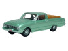 1960 Ford Falcon Ranchero Meadowvale Green Metallic with Load of Boxes 1/87 (HO) Scale Diecast Model Car by Oxford Diecast