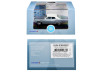 1968 Buick Electra 225 Teal Blue Mist Metallic with White Top and Blue Interior 1/87 (HO) Scale Diecast Model Car by Oxford Diecast