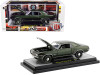1969 Chevrolet Camaro SS 396 Fathom Green Metallic with Black Stripes Limited Edition to 5880 pieces Worldwide 1/24 Diecast Model Car by M2 Machines