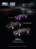 1/64 Poprace Honda NSX-R GT (Spectraflame Purple) Diecast Car Model