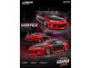 Toyota Soarer JZZ30 Vertex RHD (Right Hand Drive) Red Metallic with Carbon Hood and Doors "Hong Kong Toycar Salon (HKTCS) 2026" 1/64 Diecast Model Car by Liomio