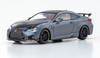 1/43 Lexus RCF RC F Track Edition LHD (Matt Mercury Gray Mica) Diecast Car Model