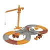 Diecast Masters CAT Consttruction World Track Playset with 2 CAT Vehicles (112pcs)