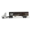 1/64 Diecast Masters Peterbilt with Caterpillar Mural Trailer (White) Diecast Models