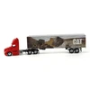 1/64 Diecast Masters Peterbilt with Caterpillar Mural Trailer (Red) Diecast Models